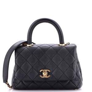 Chanel Coco Top Handle Bag Quilted #247591C38B